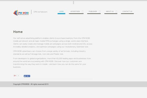 WEN Business theme site design template sample