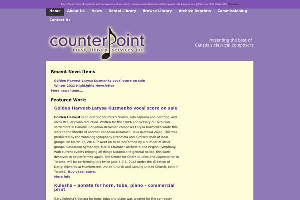 cpmusiclibrary.ca site used Builderchild-foundation-blank