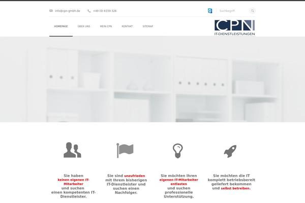 Goodwork theme site design template sample
