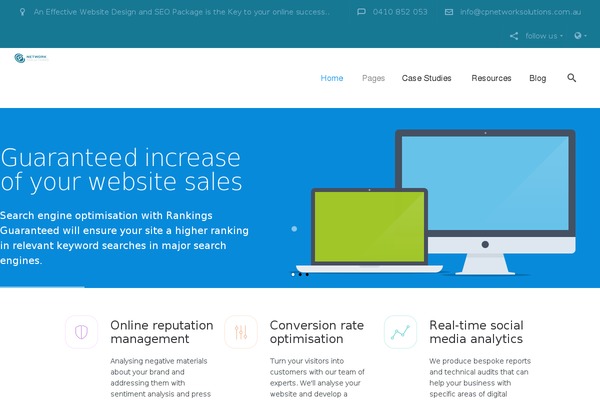SEOWP theme site design template sample