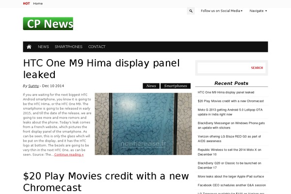 cpnews.org site used Sportsblog-free