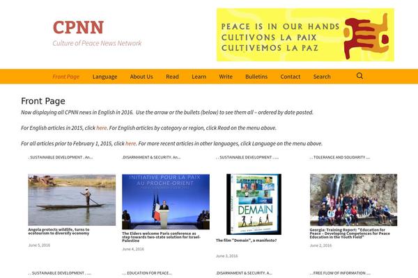 Twentythirteen Child theme site design template sample
