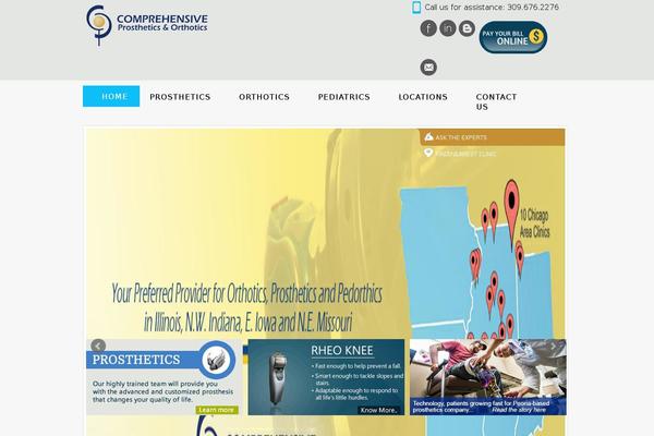 Site using Image slider with description plugin