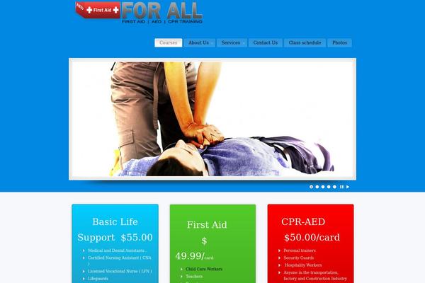 PureVISION theme site design template sample