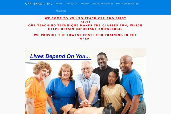 Tesseract theme site design template sample