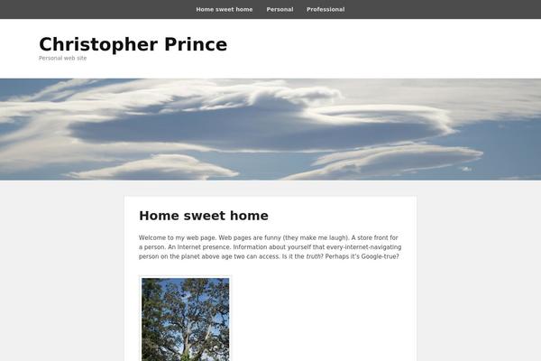 Catch Evolution theme site design template sample