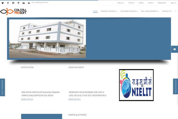 Site using Materialis-companion plugin