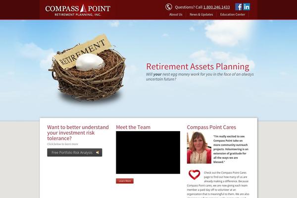Compass theme site design template sample