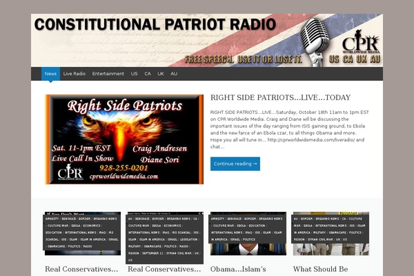 cprworldwidemedia.com site used Expound