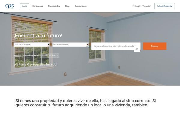 Site using Realteo plugin