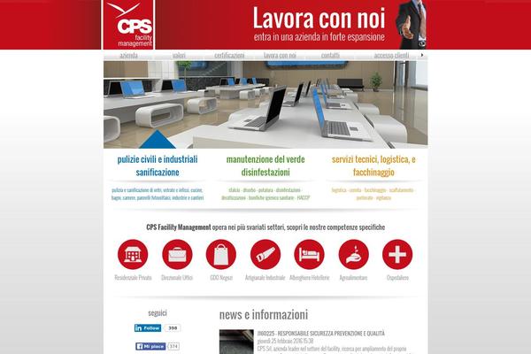 Cps theme site design template sample