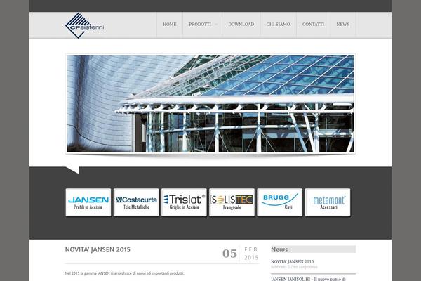 Interico theme site design template sample