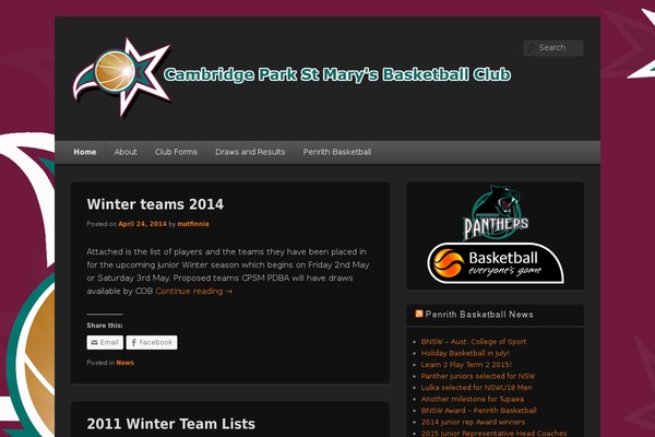 Catch Box theme site design template sample