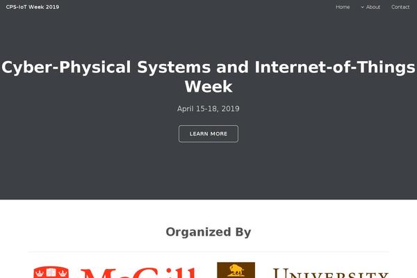 Sydney theme site design template sample