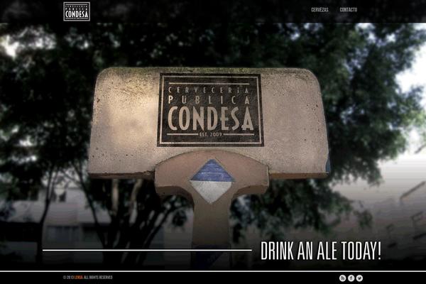 Lensa theme site design template sample