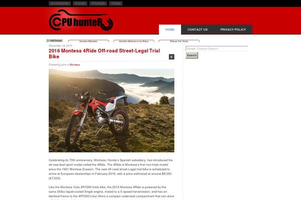 Blogus theme site design template sample