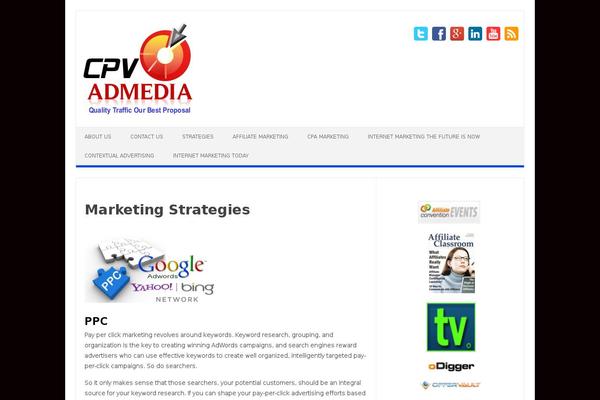 Iconic One Pro theme site design template sample