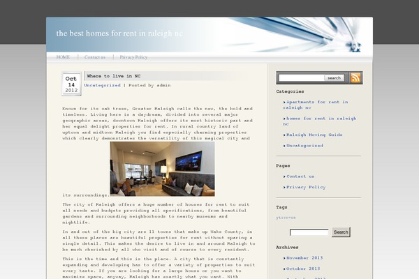 glass theme site design template sample