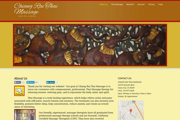 Encounters Lite theme site design template sample
