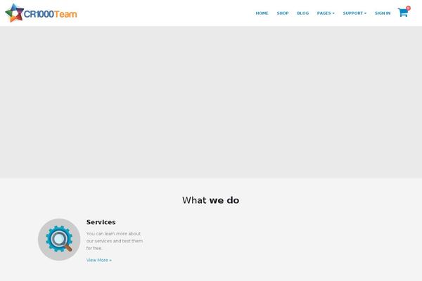 cr1000team.com site used Laconic