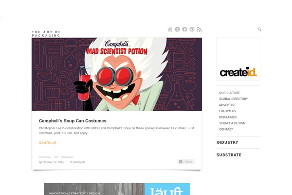 cr8id.com site used Createid