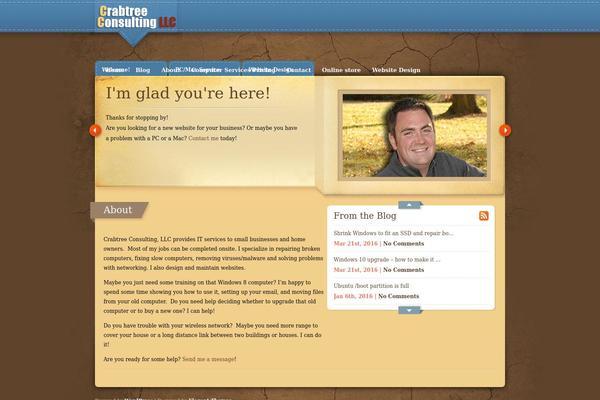 eBusiness theme site design template sample
