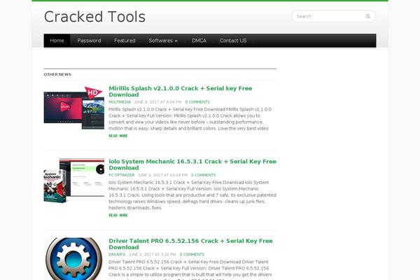 Ribbon Lite theme site design template sample