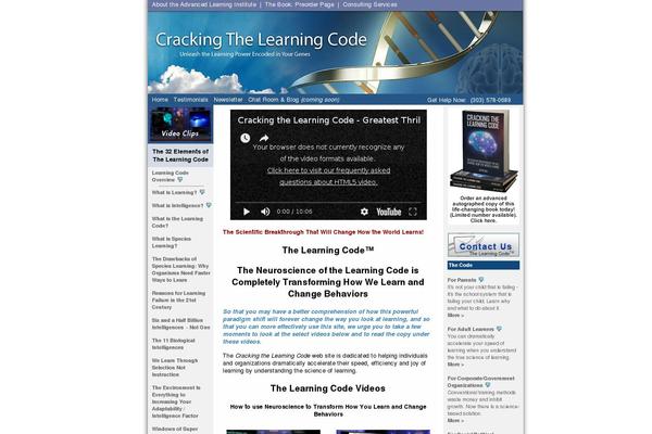 crackingthelearningcode.com site used BlankSlate