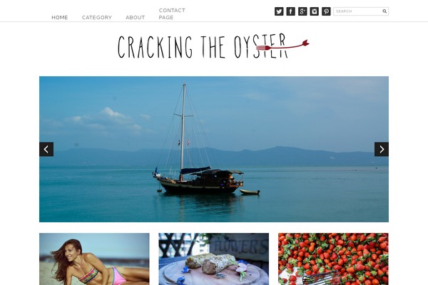 crackingtheoyster.com site used Creativeblogres