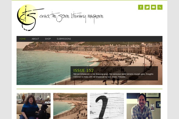 Magazino theme site design template sample