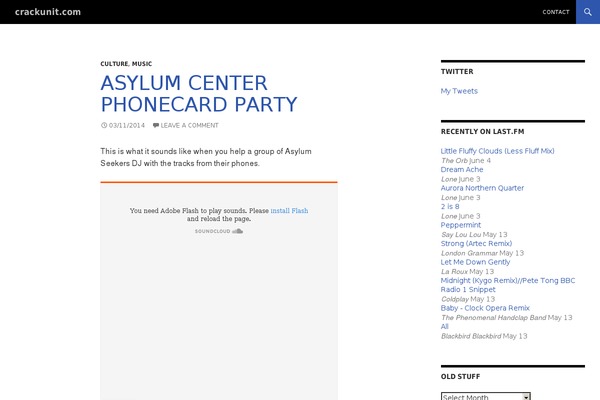 Twentyfifteen Child theme site design template sample