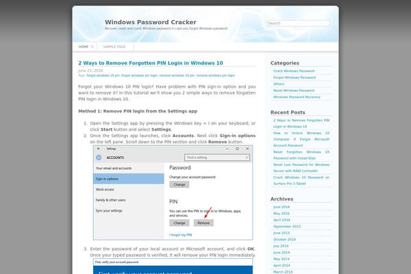crackwindowspassword.com site used Azul