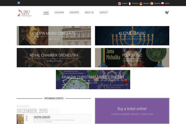 Aurum theme site design template sample