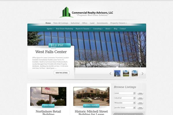 ElegantEstate theme site design template sample