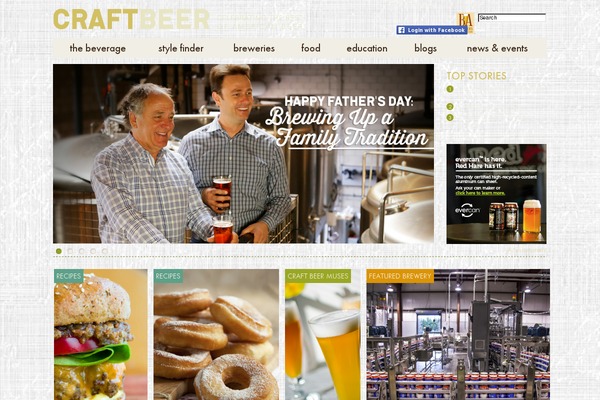 craftbeer.com site used Craftbeer2023