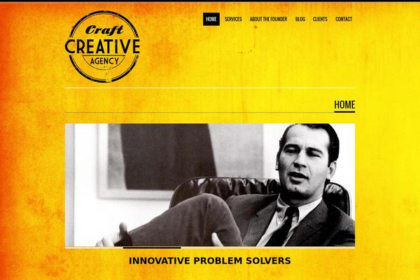 Tesla theme site design template sample