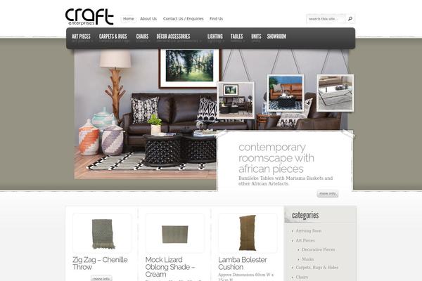 eStore theme site design template sample