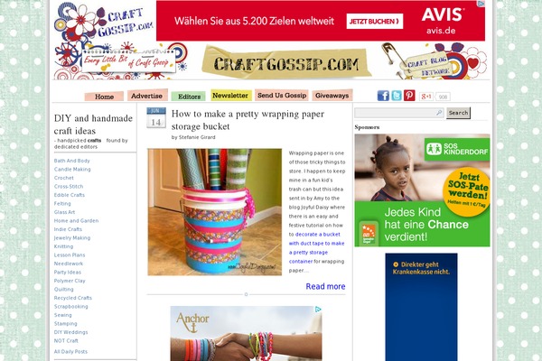 Sprinkle theme site design template sample
