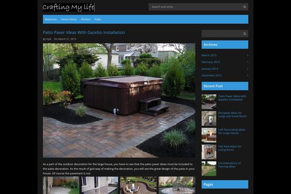 Galegale theme site design template sample