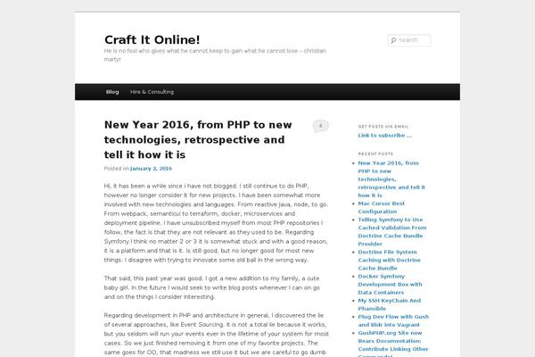 craftitonline.com site used Newspaper Lite