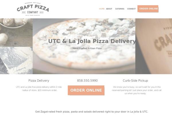 Pronto theme site design template sample