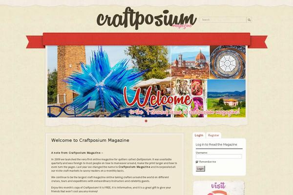 craftposium.com site used Retropress