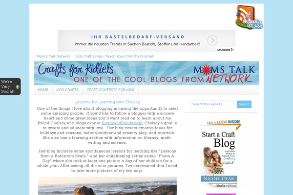 craftsforkidlets.com site used Lifestyle