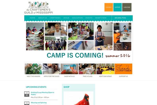 craftsmensguildofms.org site used Crafts