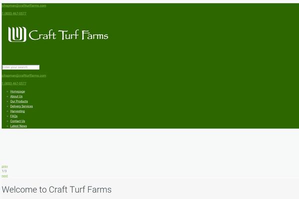 Falco theme site design template sample