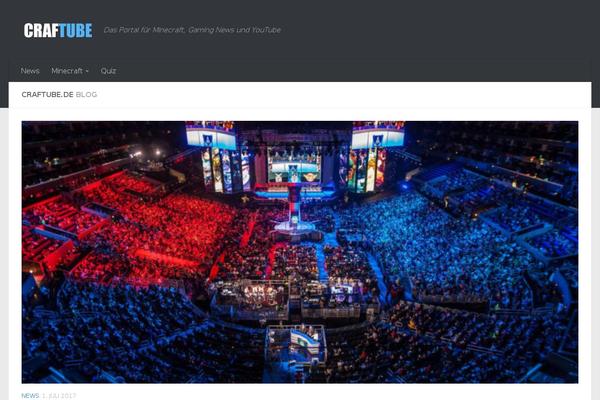 Hueman theme site design template sample