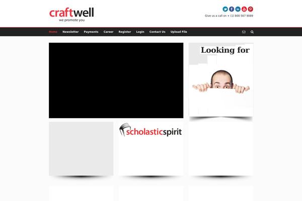 Pinpoint theme site design template sample