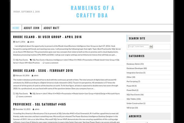 Platform theme site design template sample