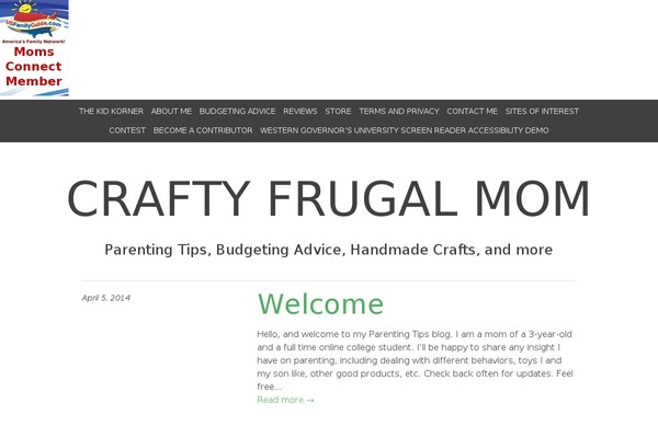 Bold Headline theme site design template sample