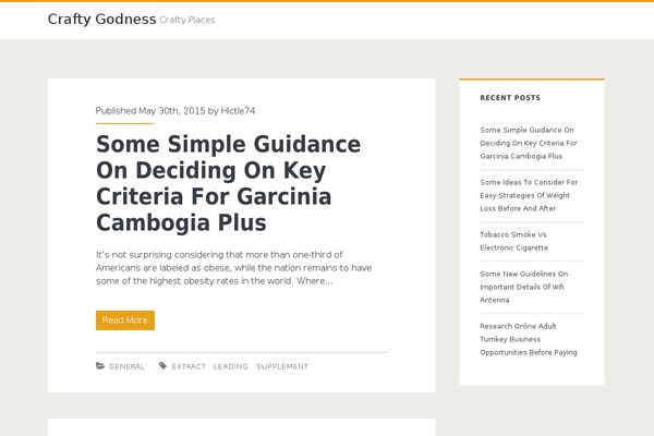 Ignite theme site design template sample